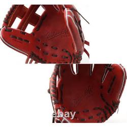 GANT DE BASEBALL WILSON STAFF DUAL DURE INFIELD 11.5 pouces Type D5 Fabriqué au JAPON