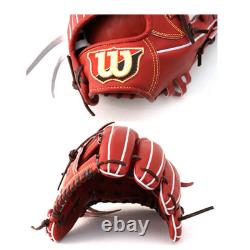 GANT DE BASEBALL WILSON STAFF DUAL DURE INFIELD 11.5 pouces Type D5 Fabriqué au JAPON