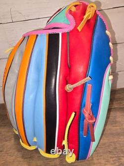 Gant Marucci Project WILDCARD 45A5 en cuir tressé 12 RHT Kip japonais neuf avec étiquettes