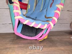 Gant Marucci Project WILDCARD 45A5 en cuir tressé 12 RHT Kip japonais neuf avec étiquettes