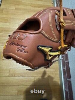 Gant Mizuno Pro 11,5 Infield Droit Marron 1AJGH29833 Boutique phare Édition limitée Japon