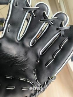 Gant Mizuno Pro 11.5 Infield Droit Noir 1AJGH10503 en cuir Kip premium