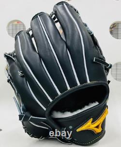 Gant Mizuno Pro 11,5 pouces Infield Droit Noir Commande Spéciale HAGA Japon