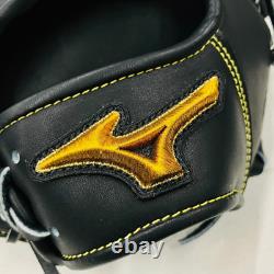 Gant Mizuno Pro 11,5 pouces Infield Droit Noir Commande Spéciale HAGA Japon