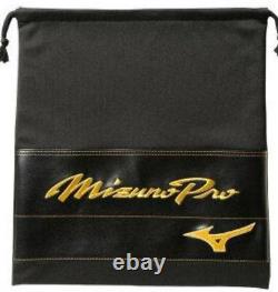 Gant Mizuno Pro 11,5 pouces Infield Droit Noir Commande Spéciale HAGA Japon