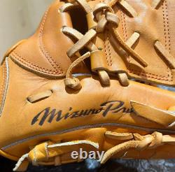 Gant Mizuno Pro 11.5 pouces Infield Droit Orange Boutique phare Édition limitée Japon