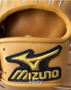 Gant Mizuno Pro 11,5 pouces Infield Droit Orange Commande Spéciale du Japon