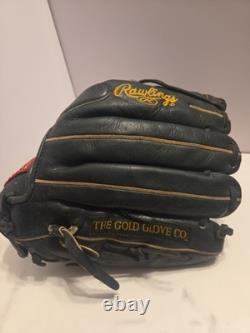 Gant Rawlings 12 pouces pour lanceur/joueur de champ intérieur, pour gaucher, HEART OF THE HIDE PRO20-9JB, d’occasion