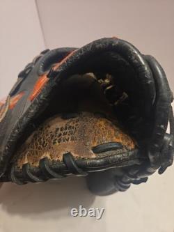 Gant Rawlings 12 pouces pour lanceur/joueur de champ intérieur, pour gaucher, HEART OF THE HIDE PRO20-9JB, d’occasion