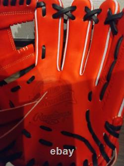 Gant Rawlings Pro Preferred 11.2 pouces champ intérieur droit rouge dos GH1PRN6X Japon