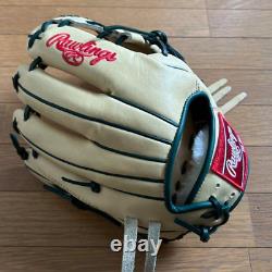 Gant Rawlings Pro Preferred 11.5 pouces de champ intérieur droit en cuir de chameau GHSOGPR sur commande spéciale