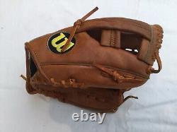 Gant d'entraînement de baseball Wilson A2000 A2014 ProStock pour infield - Cuir D/G droit