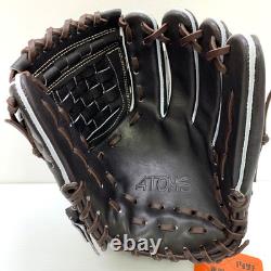 Gant d’infield ATOMS 11,25 RHT cuir de vachette européen marron foncé Japon ÉDITION LIMITÉE