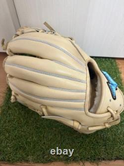 Gant d'infield Mizuno Pro bleu, fabriqué au Japon, baseball 8