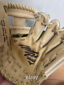 Gant d'infield Mizuno Pro bleu, fabriqué au Japon, baseball 8