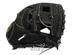Gant d’infield ZETT Pro Japan en cuir de bœuf 11,5 pouces noir