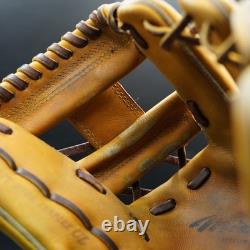 Gant d’infielder Mizuno Pro 11,5 vintage logo M Crest Hide Inspire UL RHT Japon