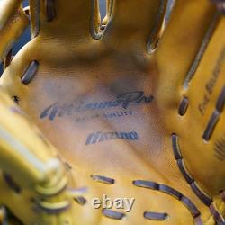 Gant d’infielder Mizuno Pro 11,5 vintage logo M Crest Hide Inspire UL RHT Japon