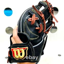 Gant d'infieldeur Wilson Staff DUAL 87 11.75 RHT Noir JAPAN Pro Stock Limité