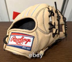 Gant d’intérieur Rawlings Japon HOH Heart of the Hide RHT LH 11,75 Camel Édition limitée