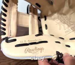 Gant d’intérieur Rawlings Japon HOH Heart of the Hide RHT LH 11,75 Camel Édition limitée