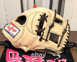 Gant d’intérieur Rawlings Japon HOH Heart of the Hide RHT LH 11,75 Camel Édition limitée