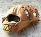 Gant D&rsquo;int&eacute;rieur De Baseball Mizuno Pro Rh D&rsquo;occasion Vintage Personnalis&eacute; Par Chipper Jones