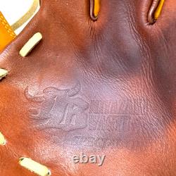 Gant de Baseball Pro Model RHT en Cuir Kip Japonais Brun JB WAGYU 11.2 Infield