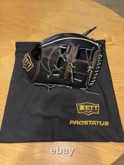 Gant de Baseball Zett Pro Status 11.5 pour Infielders en Cuir Japonais Premium RARE