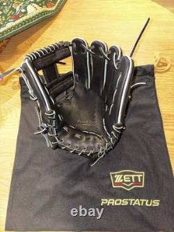 Gant de Baseball Zett Pro Status 11.5 pour Infielders en Cuir Japonais Premium RARE