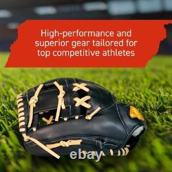 Gant de baseball 44 Pro Steer pour joueur de champ intérieur, pour lancer de la main droite, noir