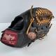 Gant De Baseball Ddp Rawlings Pro Model Usa Pour Joueur De Champ Int&eacute;rieur, Main Droite, Noir, Rg-6ti, Vintage Japon