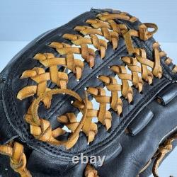 Gant de baseball DDP Rawlings Pro Model USA pour joueur de champ intérieur, main droite, noir, RG-6TI, vintage Japon
