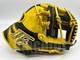Gant De Baseball Infield Japan Hi-gold Pro Commande 11.5 Pouces Jaune Noir H-web Rht