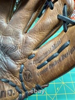 Gant de baseball Mizuno MVP 11.25 GMVP1125B1 Infield RHT Pro Select 2B/SS Prêt pour le jeu