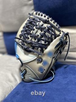 Gant de baseball Mizuno Pro Diversity Blue Infield personnalisé HAGA Japon d'occasion