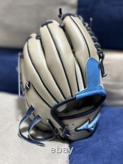 Gant de baseball Mizuno Pro Diversity Blue Infield personnalisé HAGA Japon d'occasion