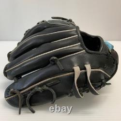 Gant de baseball Mizuno Pro HAGA JAPAN sur commande pour joueur de champ intérieur, lancer de la main droite, 11,25 po