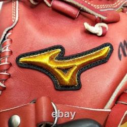 Gant de baseball Mizuno Pro HAGA Japon Infield en cuir dur 9 adulte d'occasion