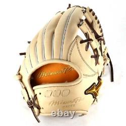 Gant de baseball Mizuno Pro Hard Glove HAGA JAPON Infield mp-759 Fabriqué au JAPON