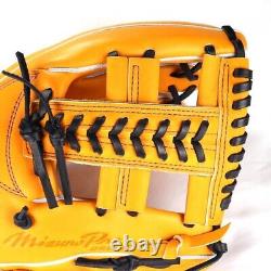 Gant de baseball Mizuno Pro Hard HAGA JAPAN Infield 11.5 pouces mp-563 fabriqué au Japon