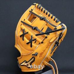 Gant de baseball Mizuno Pro Hard HAGA JAPAN Infield Commande personnalisée fabriquée au Japon