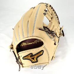 Gant de baseball Mizuno Pro Hard HAGA JAPAN Infield sur mesure fabriqué au Japon