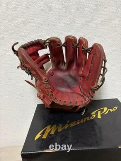 Gant de baseball Mizuno Pro Infield en cuir dur, utilisé, en bon état Gant de baseball Mizuno Pro Infield en cuir dur, utilisé, en bon état