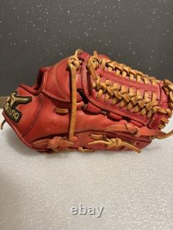 Gant de baseball Mizuno Pro Order Infield Hardball, réparé, état d'occasion