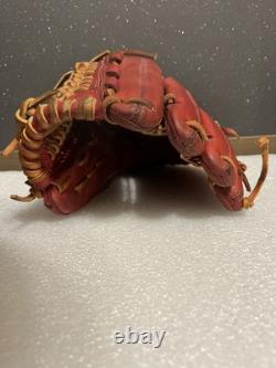 Gant de baseball Mizuno Pro Order Infield Hardball, réparé, état d'occasion