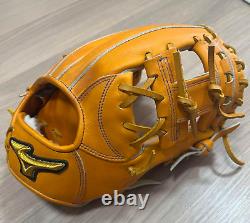 Gant de baseball Mizuno Pro Premium 11,5 pouces pour l'intérieur droit orange en édition limitée de la boutique phare