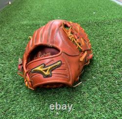Gant de baseball Mizuno Pro Sakamoto Model HAGA Japon pour champ intérieur, balle dure, d’occasion