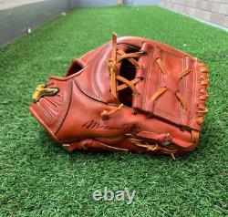 Gant de baseball Mizuno Pro Sakamoto Model HAGA Japon pour champ intérieur, balle dure, d’occasion