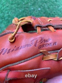 Gant de baseball Mizuno Pro Sakamoto Model HAGA Japon pour champ intérieur, balle dure, d’occasion